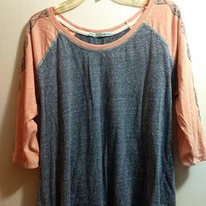 3/4 sleeve top